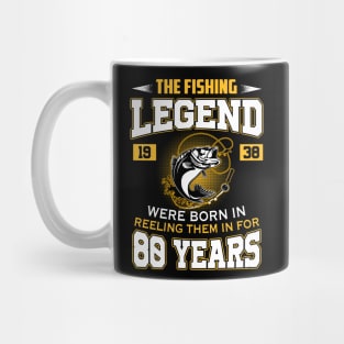 Mens 80th 1938 Birthday Mug